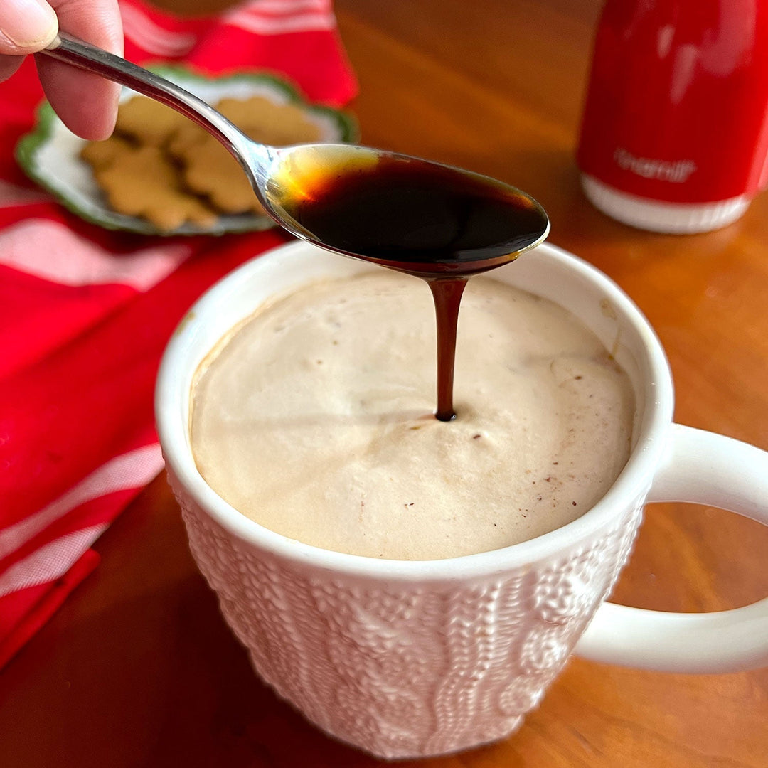 Homemade Gingerbread Coffee Syrup