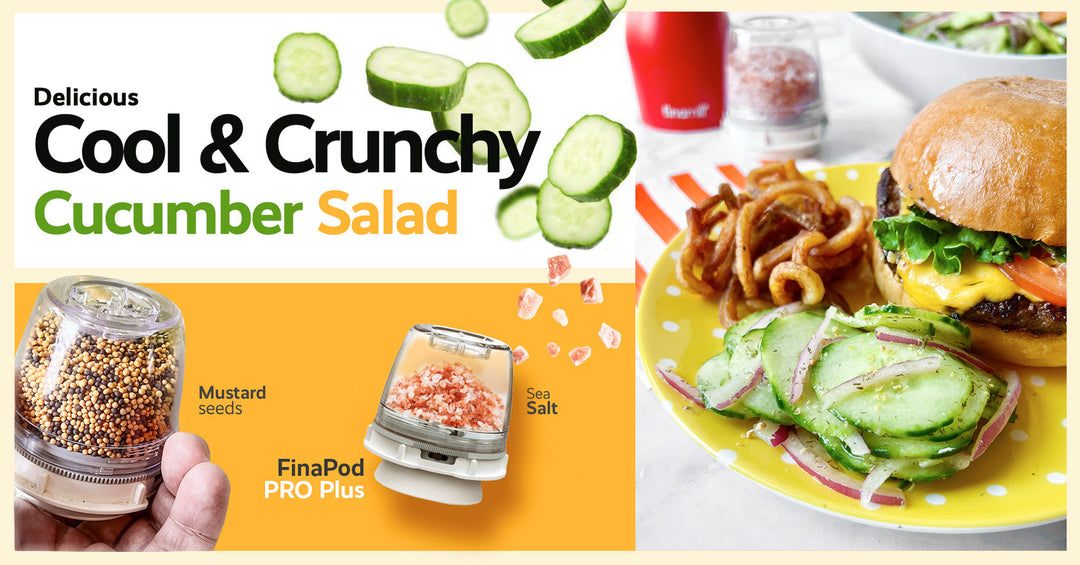 Delicious Cool and Crunchy Cucumber Salad