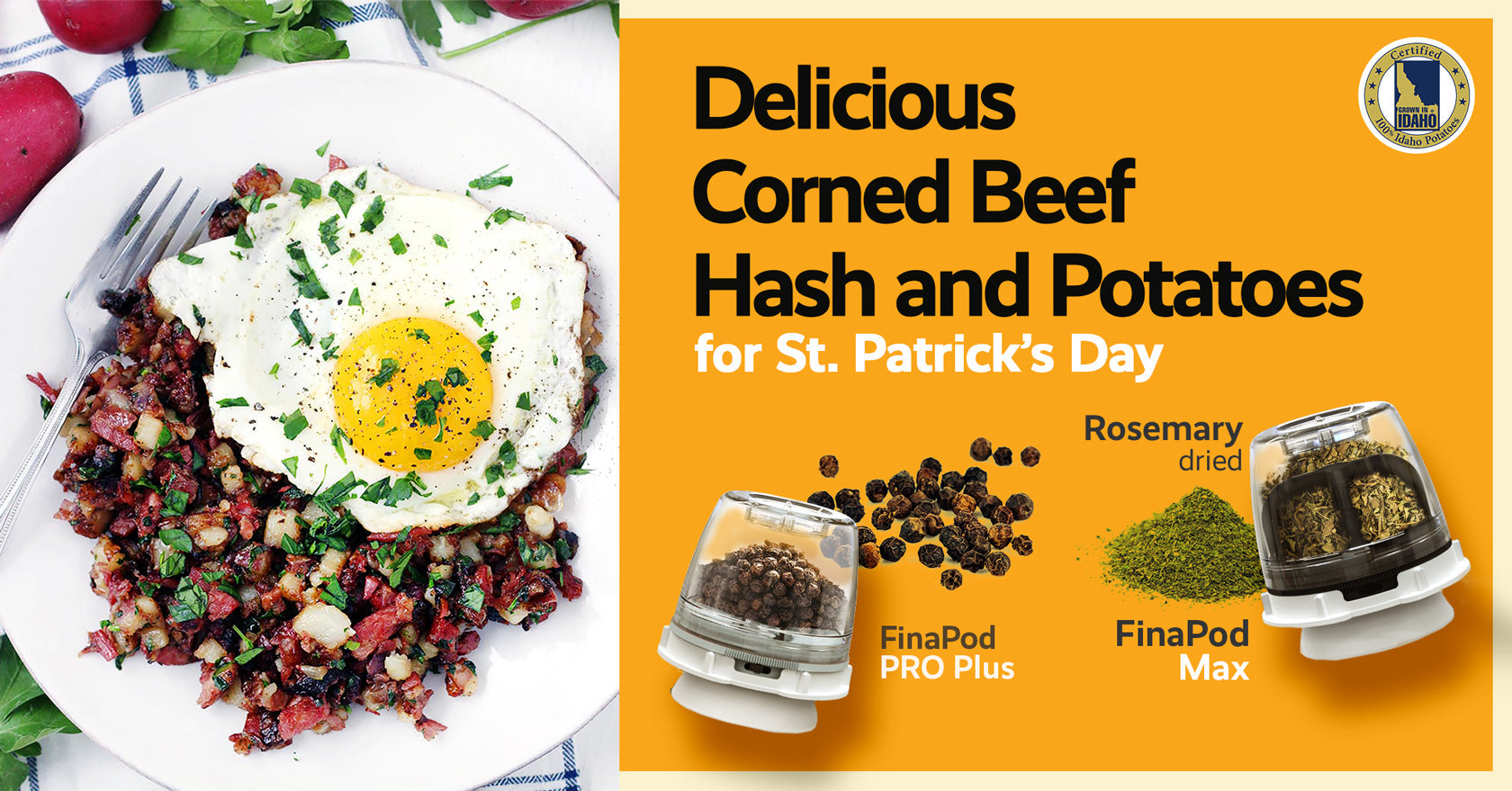 Delicious Corned Beef Hash and Potatoes for St. Patrick’s Day – FinaMill