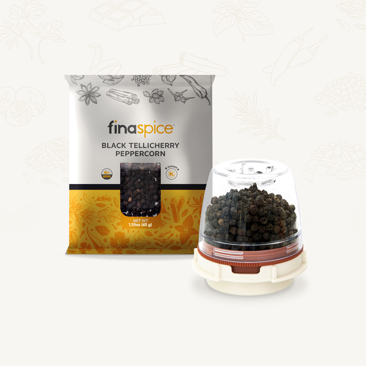 FinaSpice Black Tellicherry Peppercorn