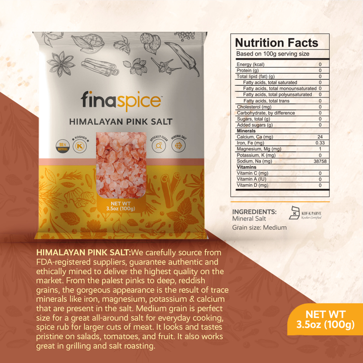 FinaSpice Himalayan Pink Salt