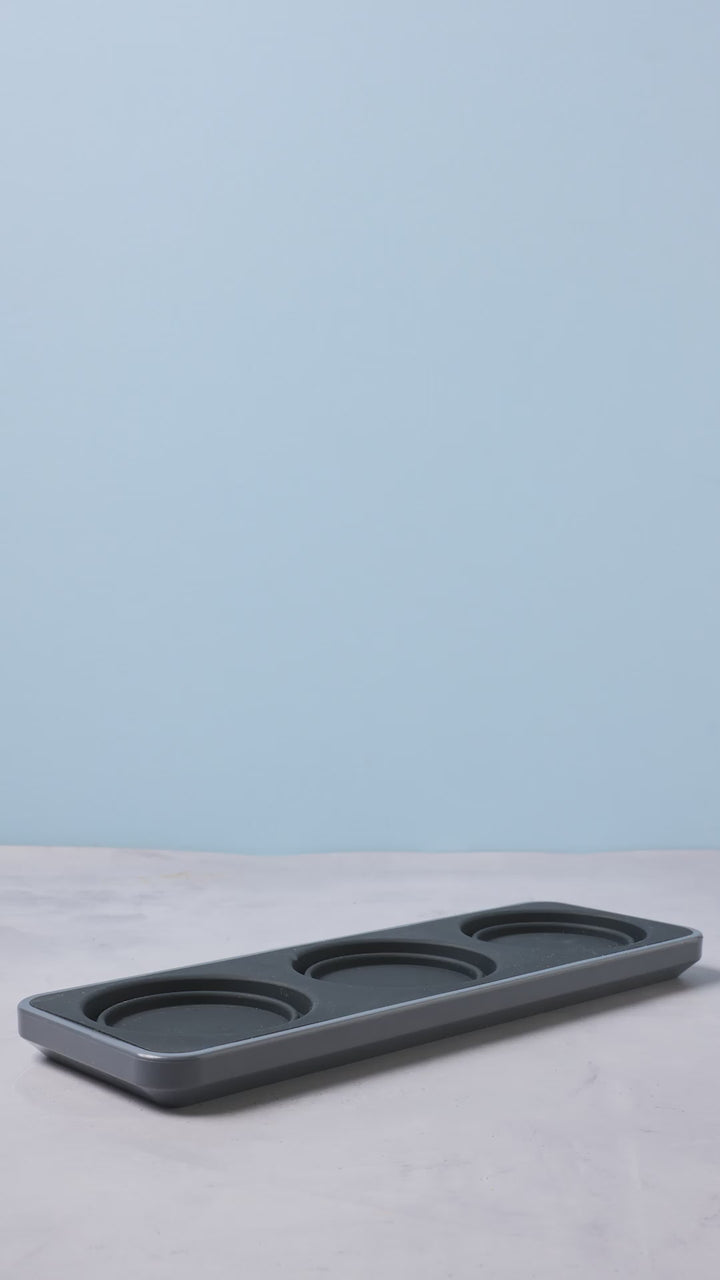 Slate Trio Stackable Tray