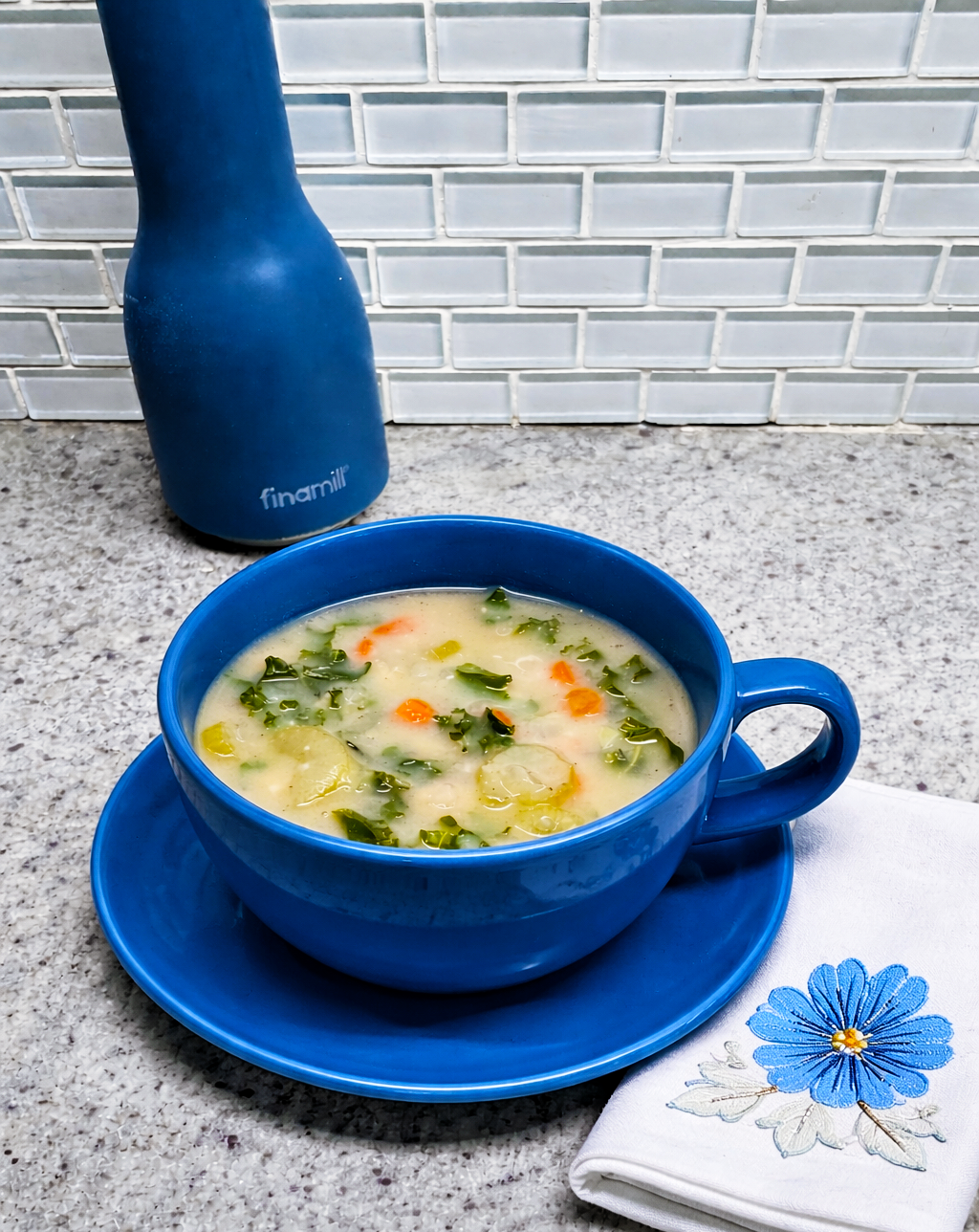 Christina Pirello’s Farinata Soup