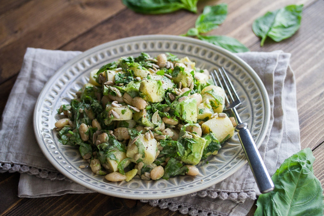 White Bean and Avocado Italian Herb Salad