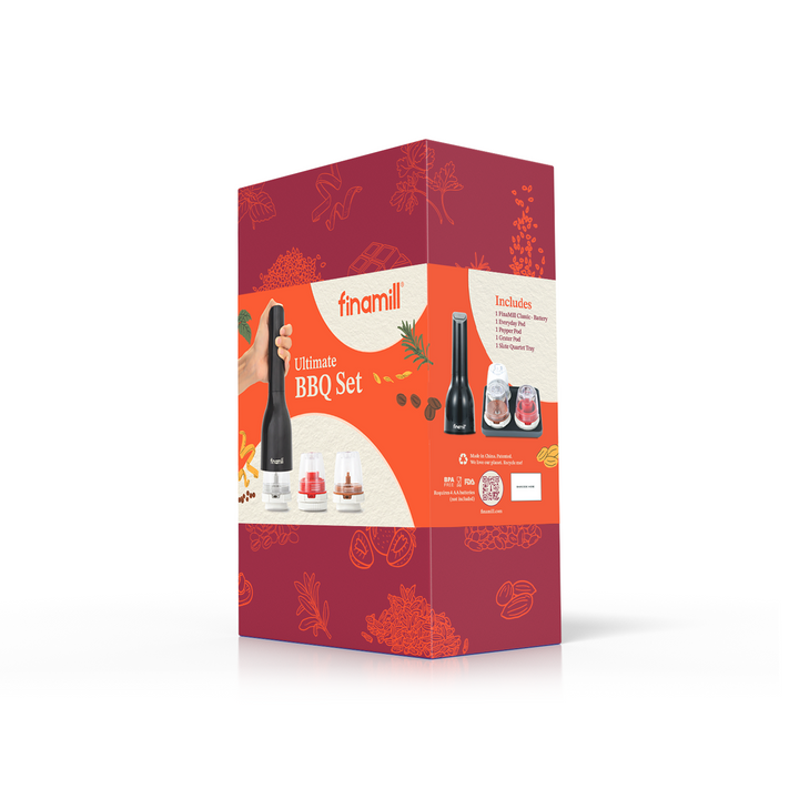 FinaMill Classic Battery BBQ Set