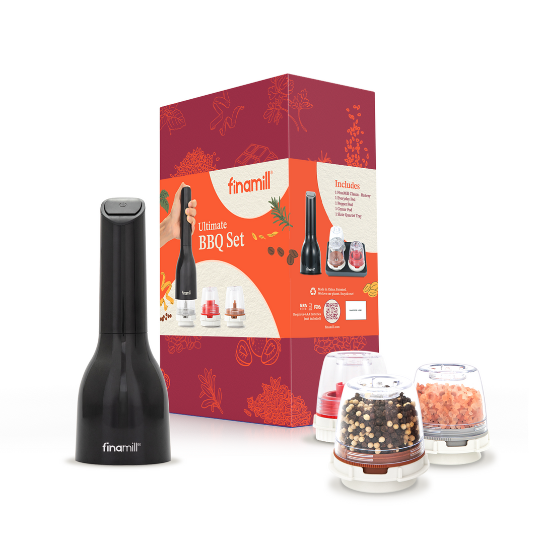 FinaMill Classic Battery BBQ Set