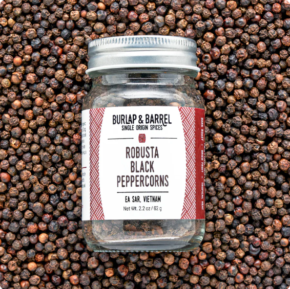 Burlap & Barrel - Robusta Black Peppercorns