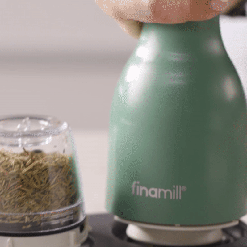 FinaMill Rechargeable Spice Grinder – Cream